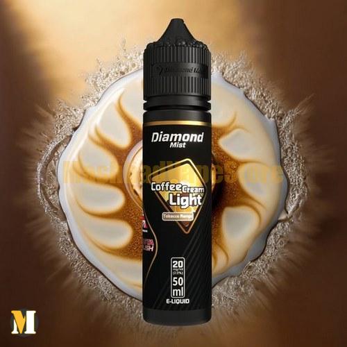 سالت قهوه خامه دیاموند میست <br><span>Diamond Mist Coffee Cream Light Salt Nic 50ml</span>